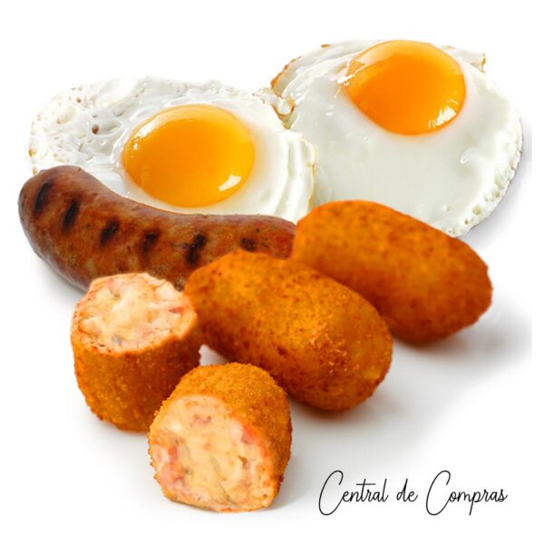 Croqueta Huevo Chorizo