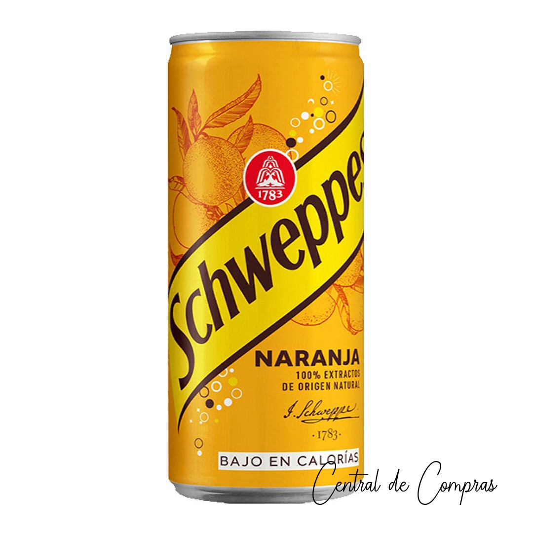 Lata Schweppes Naranja | Central De Compras